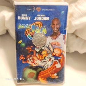 VHS Micheal jordan space jam